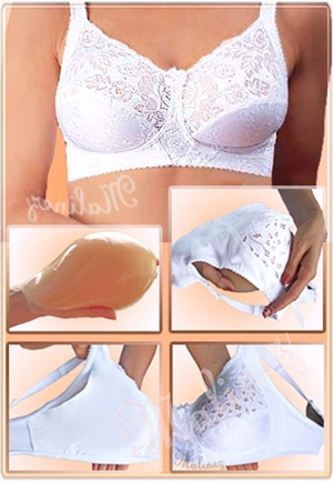 Gorset protetyczny Lewy. biały Lub czarny lub Ecri