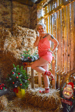 Rose Dream – Różowa piżama z koronką i krótkimi spodenkami