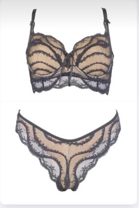 Biustonosz Aisha koronkowy 