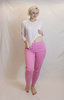 Piżama damska Soft Pink – bawełniany komplet z długim rękawem i różowymi spodniami