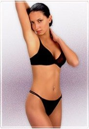 Stringi Lili, czarne 2