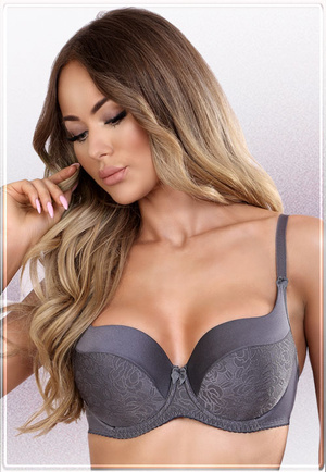 Bra Victoria 187- graphite, titanium