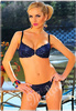 Bra Sweet. Granate, modrak, dark navy blue, navy blue bicolor Pastel