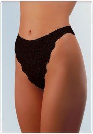 Stringi Diana. czarne 2