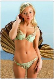 Stringi Sweet. Seledynowy