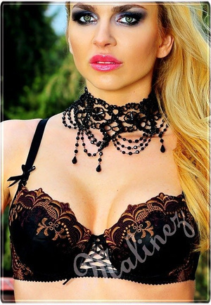 Bra La Bella 104. Black-brown