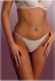 Slip tanga Lazur. beige