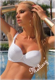 Biustonosz Niepokalanek. biały