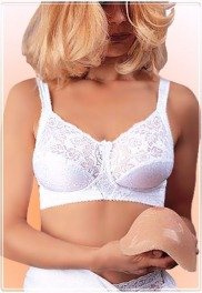 Gorset protetyczny Lewy. biały Lub czarny lub Ecri